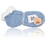 Damen-Sneaker-Hüttensocken ABS-Noppen Apollo multi-blau - 3