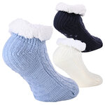 Damen-Sneaker-Hüttensocken ABS-Noppen Apollo multi-blau - 1