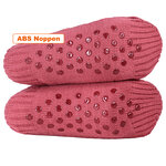 Damen-Sneaker-Hüttensocken ABS-Noppen Apollo multi-pink - 5