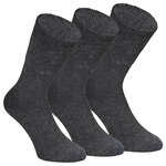 Bambus Diabetikersocken Apollo anthrazit-melange - 1