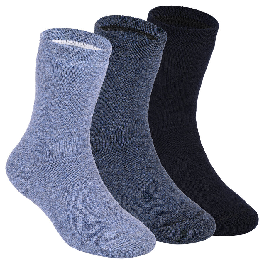 Thermo Kinder-Stiefelsocken Apollo blau-mix
