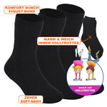 Thermo Kinder-Stiefelsocken Apollo schwarz - 10