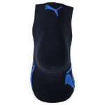 Puma Quarter Kurzsocken mit breitem Puma Schriftzug blau-marine-mix - 7