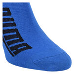 Puma Quarter Kurzsocken mit breitem Puma Schriftzug blau-marine-mix - 6
