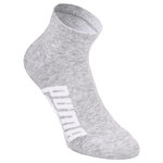 Puma Quarter Kurzsocken mit breitem Puma Schriftzug rosa-grau-melange-mix - 5