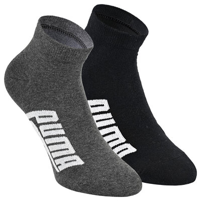 Puma Quarter Kurzsocken mit breitem Puma Schriftzug