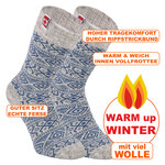 Thermo Wollsocken Canadian Style jeans-blau - 9