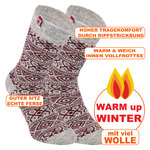 Thermo Wollsocken Canadian Style rot - 9