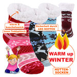 Kleinkinder Hüttensocken ABS-Noppen - 2