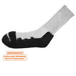 Dicke Outdoor Wollsocken Merino Made in Germany hellgrau - 3