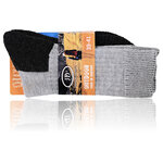 Dicke Outdoor Wollsocken Merino Made in Germany hellgrau - 10