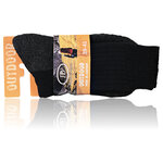 Dicke Outdoor Wollsocken Merino Made in Germany schwarz - 7