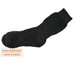 Dicke Outdoor Stiefel-Socken Merino Made in Germany anthrazit - 4