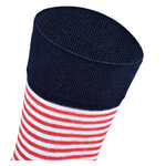 AHOI Maritim Socken GOTS Bio Baumwolle Ringel rot-weiß - 3