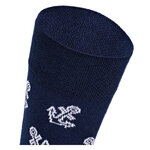Ahoi Maritim Socken GOTS Bio Baumwolle Anker weiß - 3