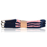 AHOI Maritim Socken GOTS Bio Baumwolle Ringel rot-weiß - 6
