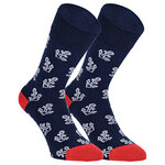 Ahoi Maritim Socken GOTS Bio Baumwolle Anker weiß - 1