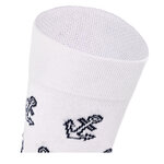 Ahoi Maritim Socken GOTS Bio Baumwolle Anker blau - 3