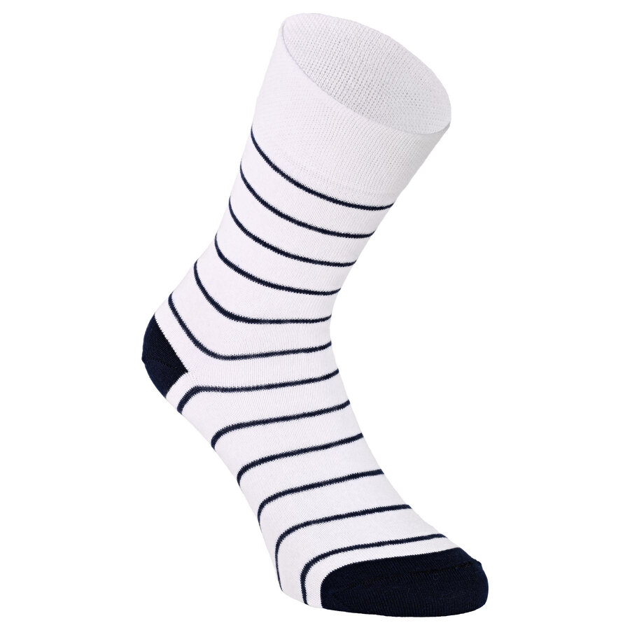AHOI Maritim Socken Baumwolle blaue Ringel - 4