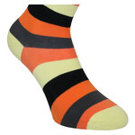 Ringelsocken Bio-Baumwolle Blockstreifen gelb-orange - 4