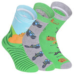 ABS Kinder-Socken Traktor-Landwirtschafts-Motive Vollfrottee Polsterung - 1