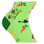Ich liebe Gärtnern Motivsocken grün - 9