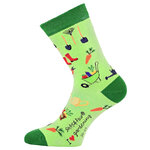 Ich liebe Gärtnern Motivsocken grün - 8