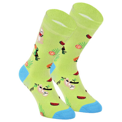 Motivsocken Faultier
