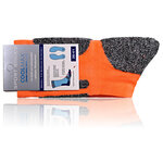 Trekking-Socken Coolmax neon-orange - 10