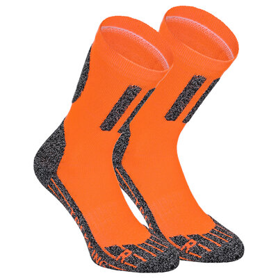 Coolmax Trekking-Socken NEON-Farben Funktions-Sportsocken neon