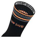 Herren-Tennissocken Feature-Rich Camp David schwarz-orange - 4