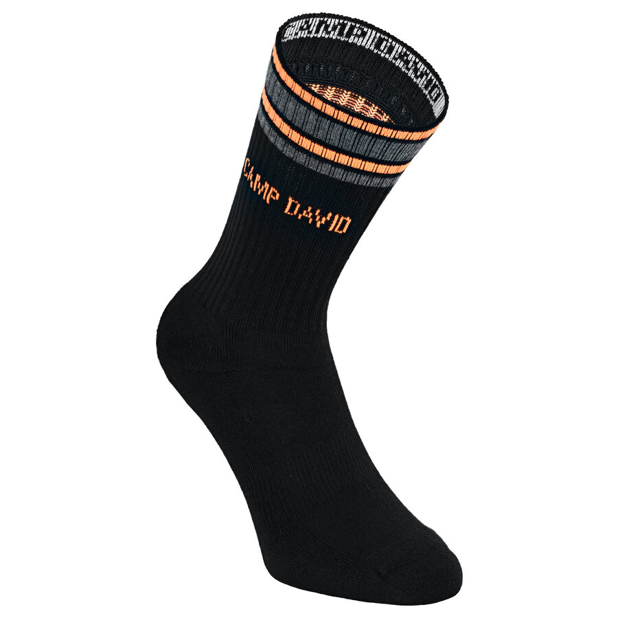 Herren-Tennissocken Feature-Rich Camp David schwarz-orange - 6