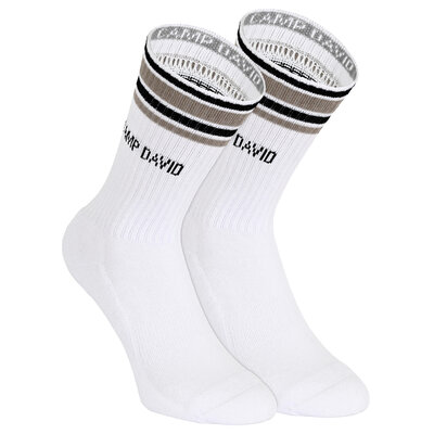 Herren-Tennissocken Feature-Rich Camp David weiß