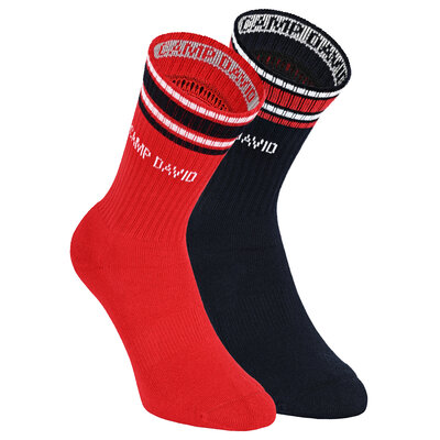 Herren-Tennissocken Feature-Rich Camp David rot-marine