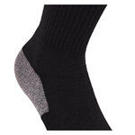 Merino Sport-Wollsocken reflektierende Streifen Camano schwarz - 8