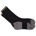 Merino Sport-Wollsocken reflektierende Streifen Camano schwarz - 9