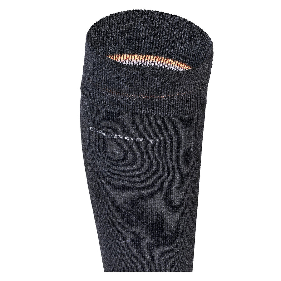 Kniestrümpfe Bambus Tencel Wolle ohne Gummidruck CA Soft Camano anthrazit - 7