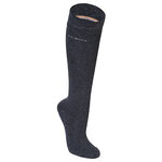 Kniestrümpfe Bambus Tencel Wolle ohne Gummidruck CA Soft Camano anthrazit - 5