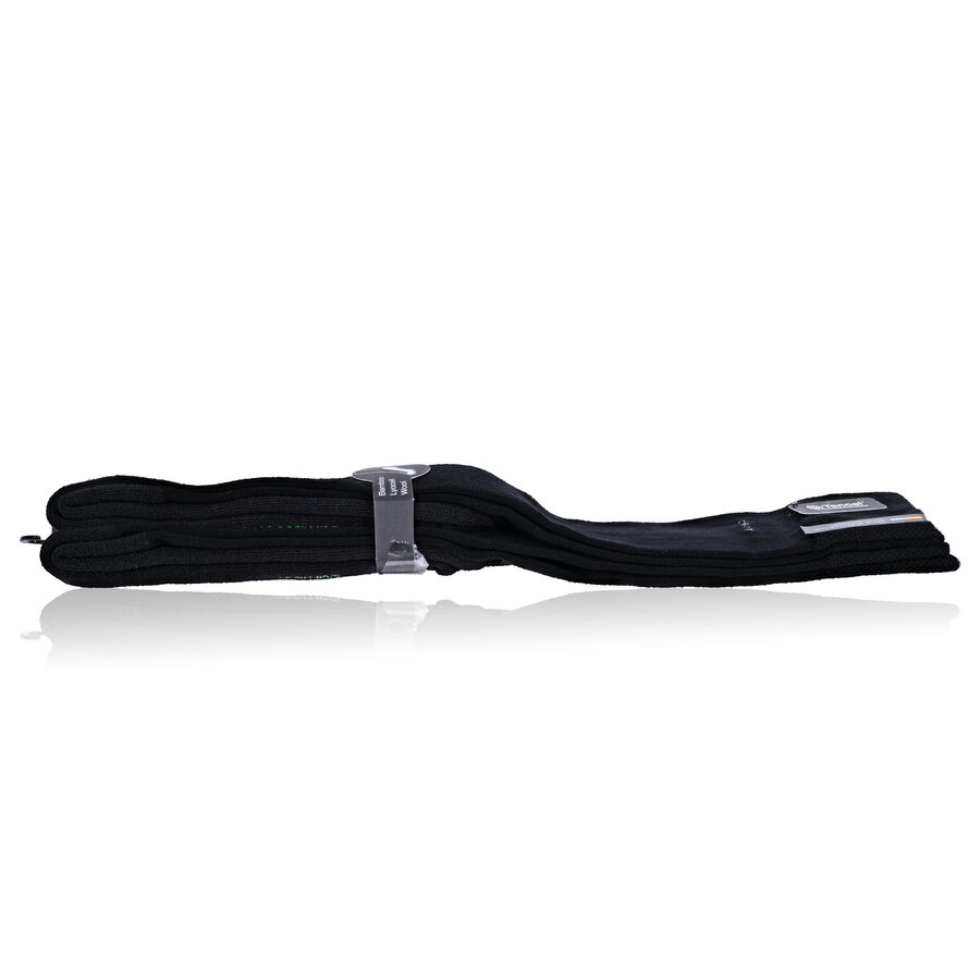 Kniestrümpfe Bambus Tencel Wolle ohne Gummidruck CA Soft Camano schwarz - 4