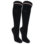 Kniestrümpfe Bambus Tencel Wolle ohne Gummidruck CA Soft Camano schwarz - 1