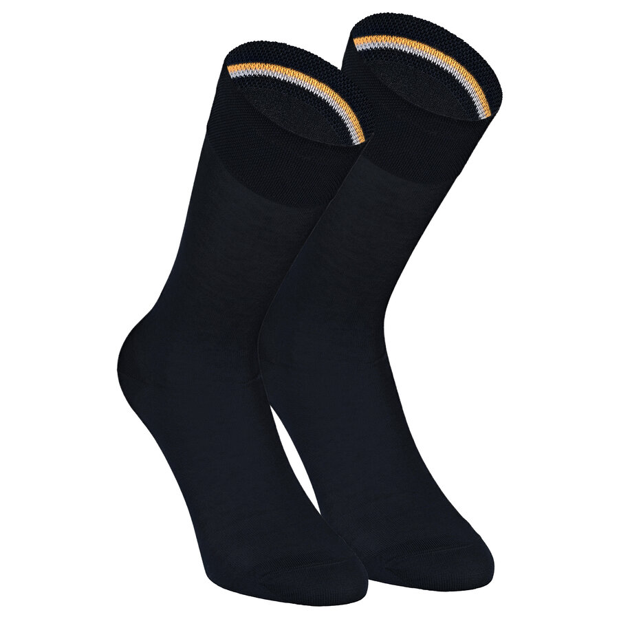 Luxus-Business-Socken merzerisiert camano marine-navy-blau