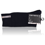 GOTS Socken ohne Gummidruck Bio Baumwolle camano marine-navy-blau - 2