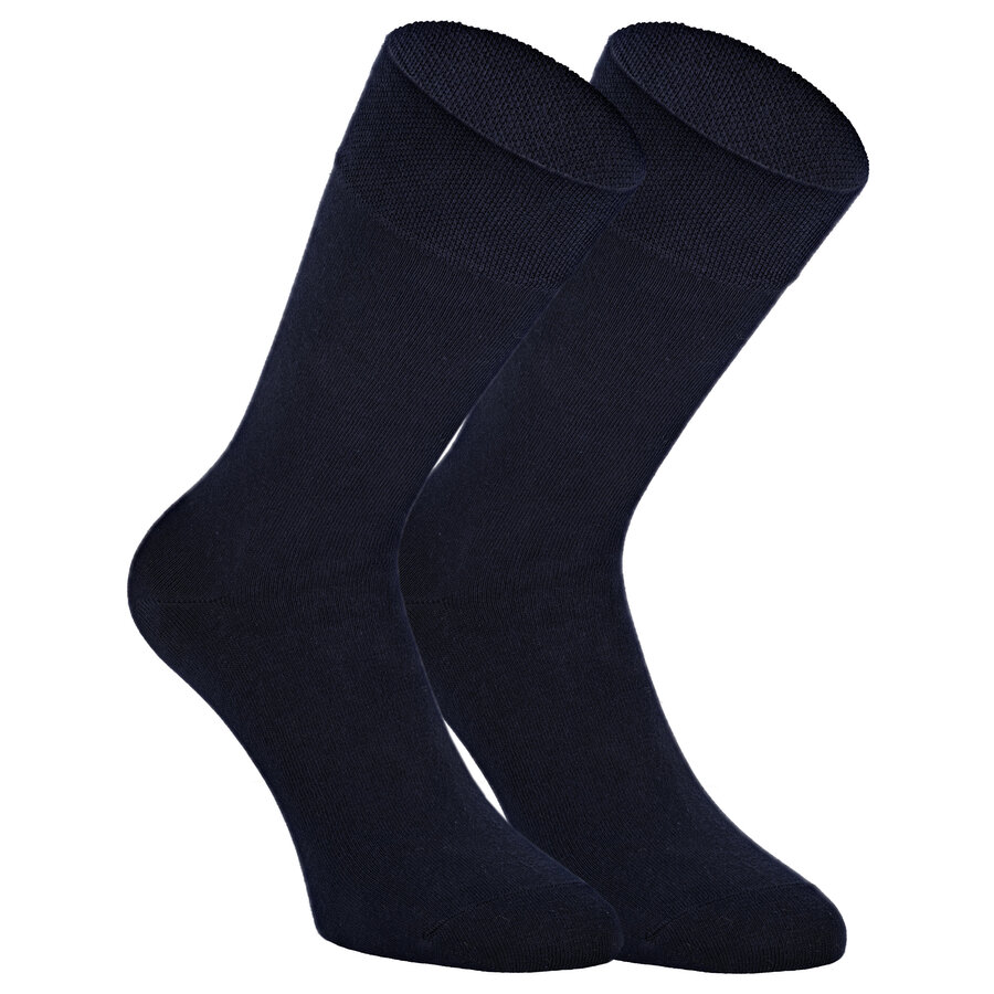 GOTS Socken ohne Gummidruck Bio Baumwolle camano marine-navy-blau