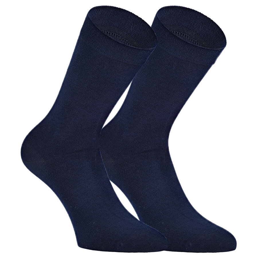 Damensocken seidenweich Camano navy-marine-blau