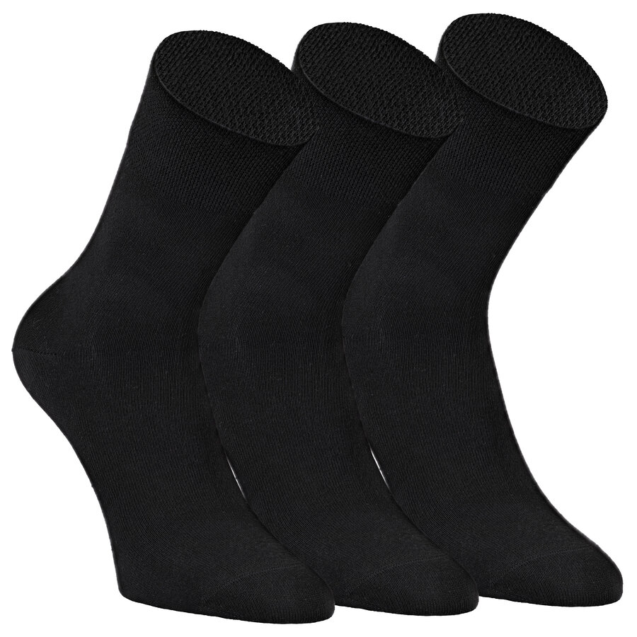Kurzsocken Baumwolle Sympatico Made in Germany schwarz