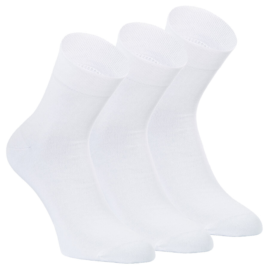 Baumwolle Kurzsocken Sympatico Made in Germany weiß
