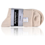Kurzsocken Baumwolle Sympatico Made in Germany beige - 8
