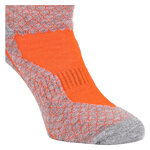 Trekking-Outdoorsocken Wolle Coolmax Made in Germany orange-grau - 6
