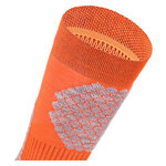 Trekking-Outdoorsocken Wolle Coolmax Made in Germany orange-grau - 4