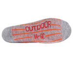 Trekking-Outdoorsocken Wolle Coolmax Made in Germany orange-grau - 7